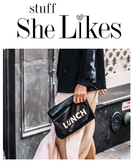 The Lunch in Gold Print on Stuff She Likes