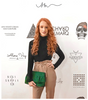 The Ruffle Clutch in Forest Suede on Simply Morgen