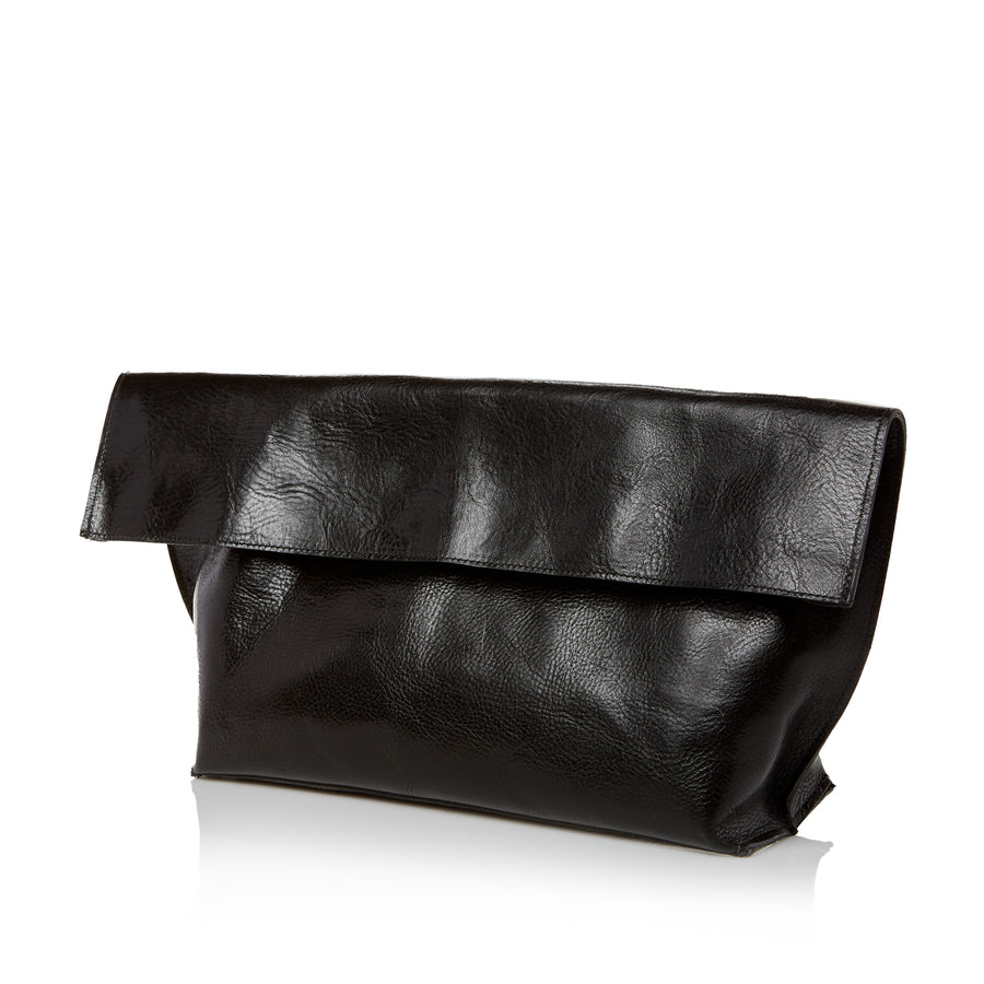 THE RENDEZVOUS CLUTCH — BLACK - FINAL SALE