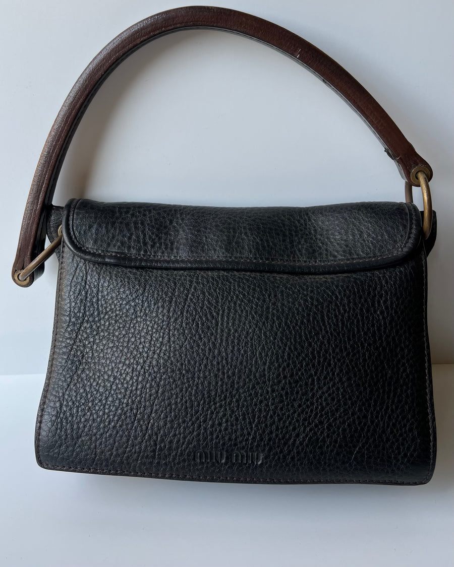 FonjepShops | diamond-quilted logo charm belt bag | Second Hand Miu Miu  Coffer Bags
