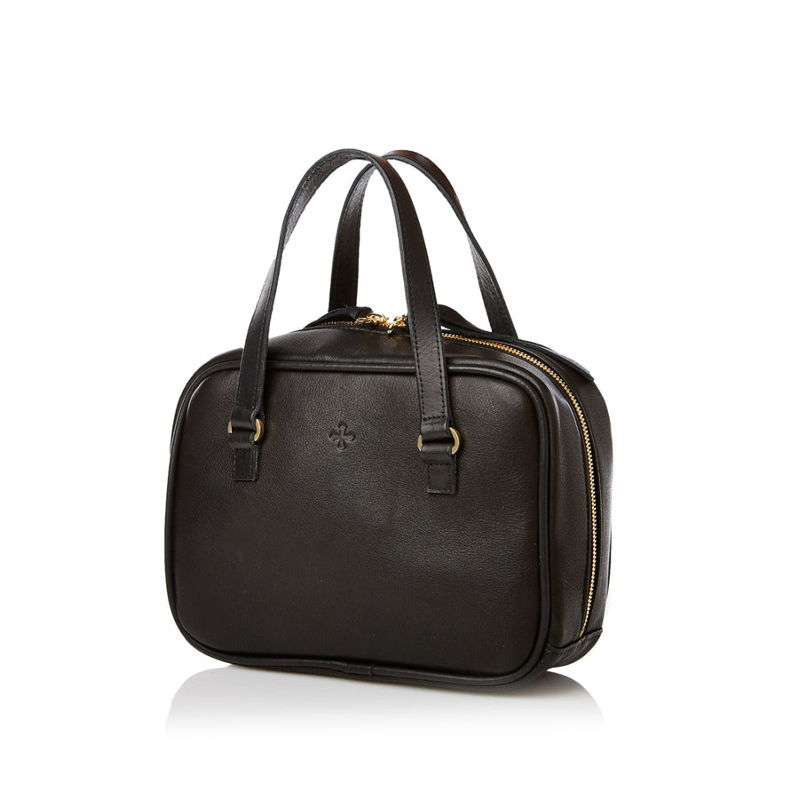 The Nonchalant Bag — Pebble Black - FINAL SALE