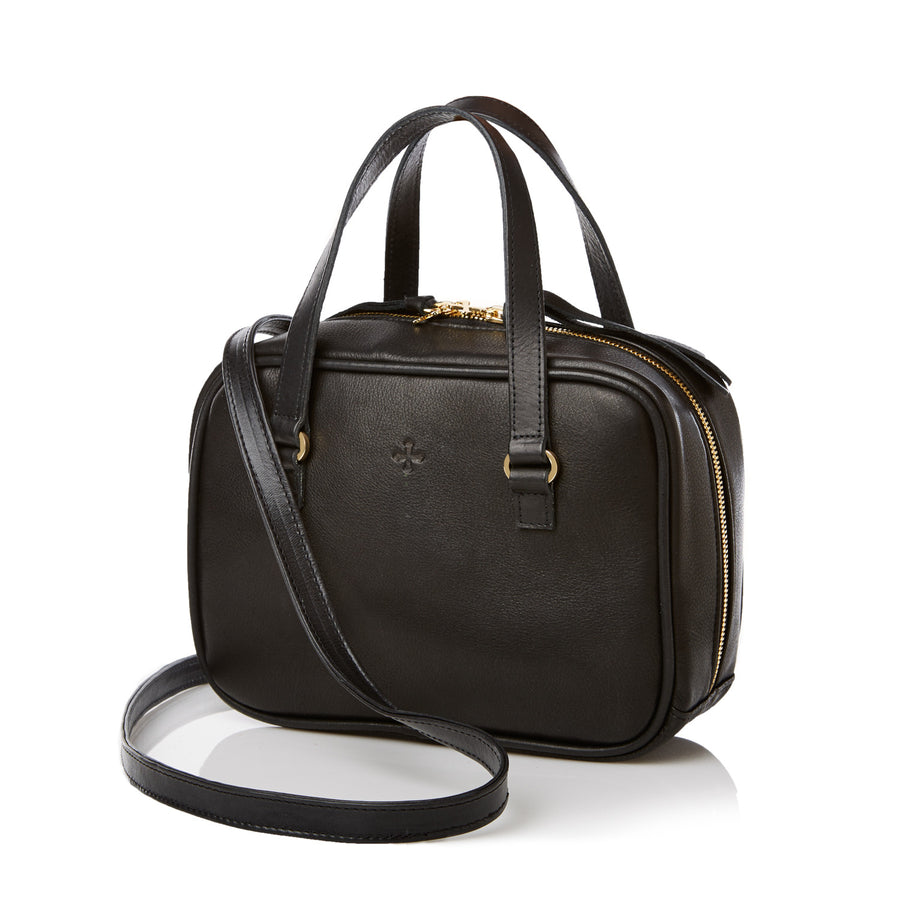 The Nonchalant Bag — Pebble Black - FINAL SALE